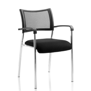 Brunswick Medium Back Stacking Visitor Office Chair - Image 19