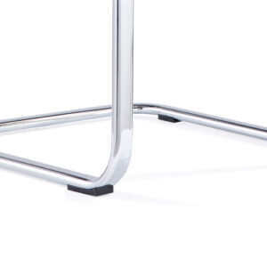 Mien High Back Leather Cantilever Visitor Office Chair - Image 10