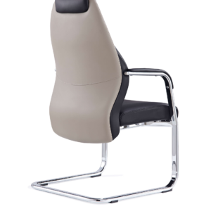 Mien High Back Leather Cantilever Visitor Office Chair - Image 5