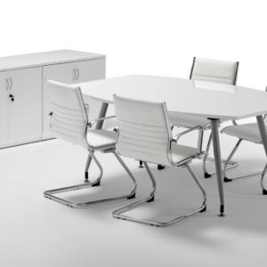 High Gloss Twin Cupboard With Credenza Top - Image 4