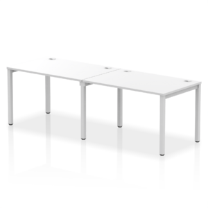 Impulse Single Row Bench Desk - 2 Person - Image 11