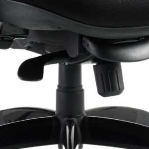 Stealth Shadow High Mesh Back Ergonomic Posture Chair with Arms - Image 20