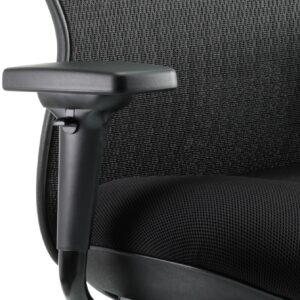 Stealth Shadow High Mesh Back Ergonomic Posture Chair with Arms - Image 19