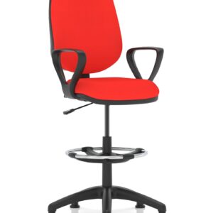 Eclipse Plus I Medium Back Task Operator Office Chair with Hi Rise Draughtsman Kit - Image 10