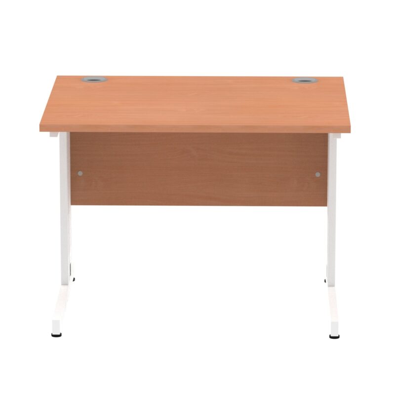 Impulse 1000mm Straight Desk Cable Managed Leg - Image 62