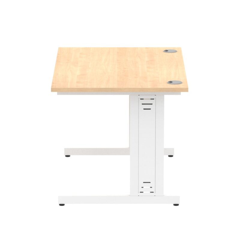 Impulse 1200mm Straight Desk Cable Managed Leg - Image 95