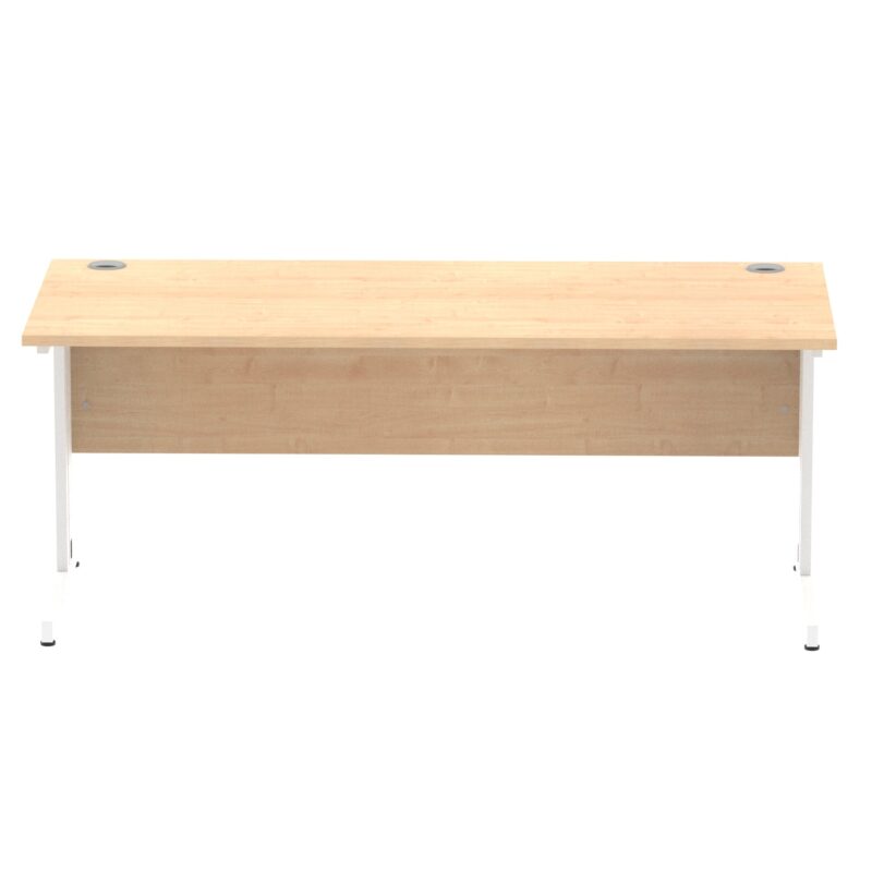 Impulse 1800mm Straight Desk Cable Managed Leg - Image 83