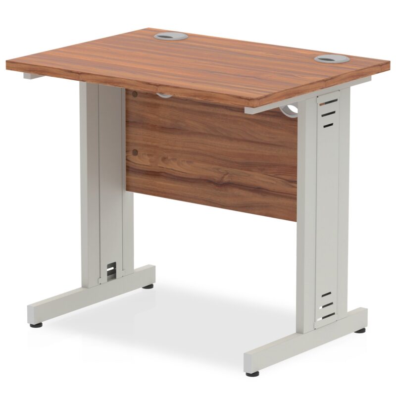 Impulse 800mm Slimline Desk Cable Managed Leg - Image 9
