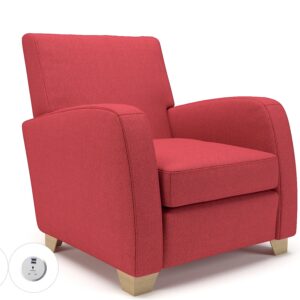 Wynne 81cm Wide Armchair in Camira Era Fabric - Image 119