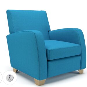 Wynne 81cm Wide Armchair in Camira Era Fabric - Image 122
