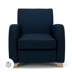 Wynne 81cm Wide Armchair in Camira Era Fabric - Image 41