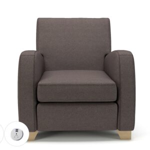 Wynne 81cm Wide Armchair in Camira Era Fabric - Image 43