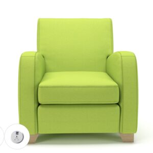Wynne 81cm Wide Armchair in Camira Era Fabric - Image 79