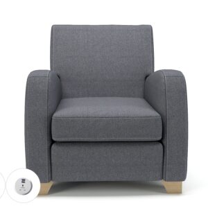 Wynne 81cm Wide Armchair in Camira Era Fabric - Image 85