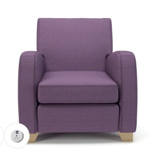 Wynne 81cm Wide Armchair in Camira Era Fabric - Image 107