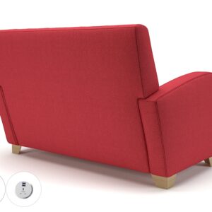 Wynne 132cm Wide Sofa in Camira Era Fabric - Image 6