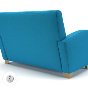 Wynne 132cm Wide Sofa in Camira Era Fabric - Image 16