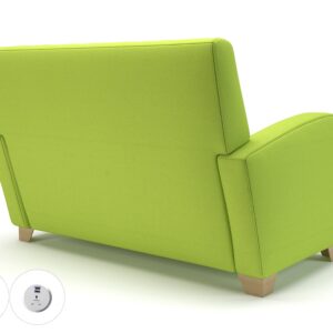 Wynne 132cm Wide Sofa in Camira Era Fabric - Image 80