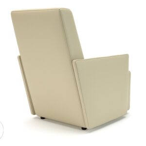 Pella 69cm Wide Armchair in Cristina Marrone Ultima Faux Leather - Image 6
