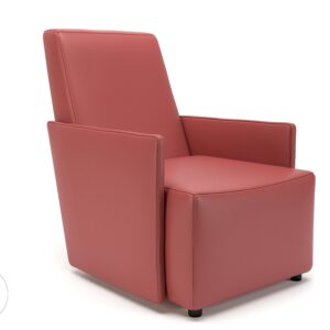 Pella 69cm Wide Armchair in Cristina Marrone Ultima Faux Leather - Image 7