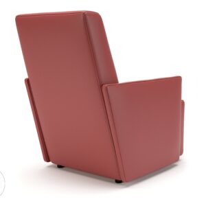 Pella 69cm Wide Armchair in Cristina Marrone Ultima Faux Leather - Image 9