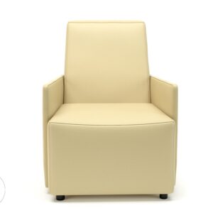 Pella 69cm Wide Armchair in Cristina Marrone Ultima Faux Leather - Image 11