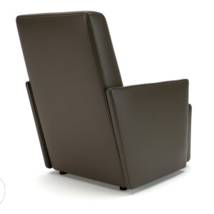 Pella 69cm Wide Armchair in Cristina Marrone Ultima Faux Leather - Image 15