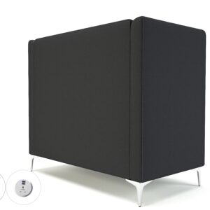 Altus 128cm Wide Privacy Booth in Warwick Dolly Fabric with Socket - Image 22