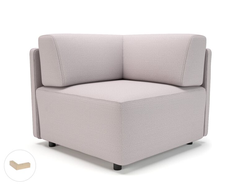 Loomis 87cm Wide Corner Unit in Warwick Dolly Fabric - Image 34