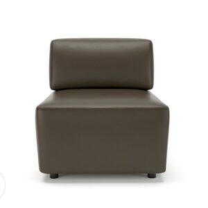 Loomis 65cm Wide Modular Unit in Cristina Marrone Ultima Faux Leather - Image 38