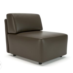 Loomis 65cm Wide Modular Unit in Cristina Marrone Ultima Faux Leather - Image 40