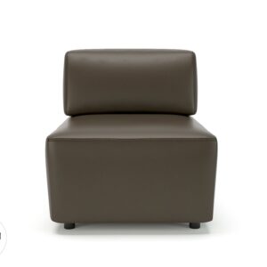 Loomis 65cm Wide Modular Unit in Cristina Marrone Ultima Faux Leather - Image 41