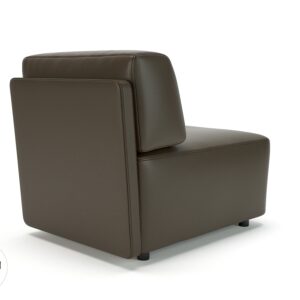 Loomis 65cm Wide Modular Unit in Cristina Marrone Ultima Faux Leather - Image 42