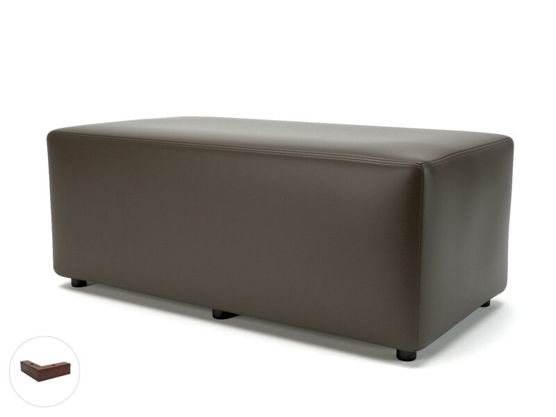 Ottawa 122cm Wide in Cristina Marrone Ultima Faux Leather - Image 27