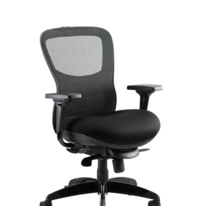 Stealth Shadow High Mesh Back Ergonomic Posture Chair with Arms - Image 3