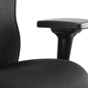 Stealth Shadow High Mesh Back Ergonomic Posture Chair with Arms - Image 18