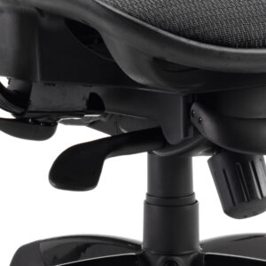Stealth Shadow High Mesh Back Ergonomic Posture Chair with Arms - Image 13