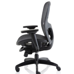 Stealth Shadow High Mesh Back Ergonomic Posture Chair with Arms - Image 8