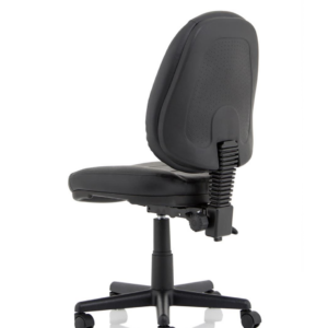 Jackson Medium Back Black Leather Task Operator Office Chair - Image 4