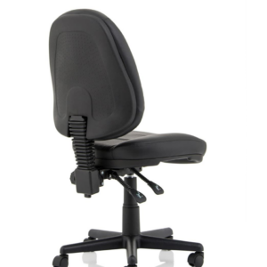 Jackson Medium Back Black Leather Task Operator Office Chair - Image 6