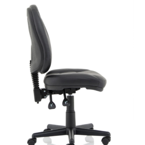Jackson Medium Back Black Leather Task Operator Office Chair - Image 7