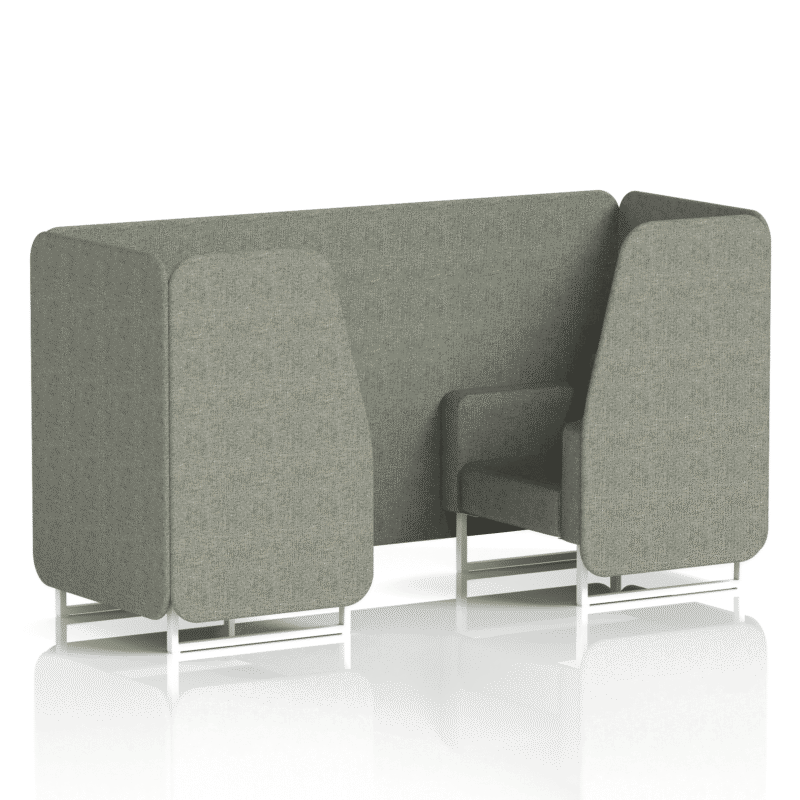 Brixworth Booth With White Legs in Single Tone - Image 6