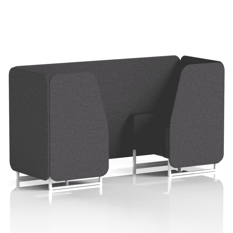 Brixworth Booth With White Legs in Single Tone - Image 7
