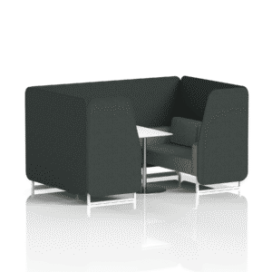 Brixworth Booth With White Legs And White Table In Two Tone - Image 32