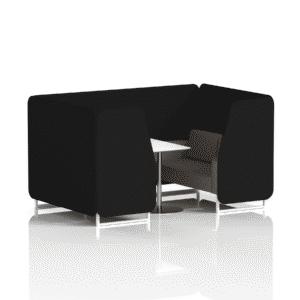 Brixworth Booth With White Legs And White Table In Two Tone - Image 39