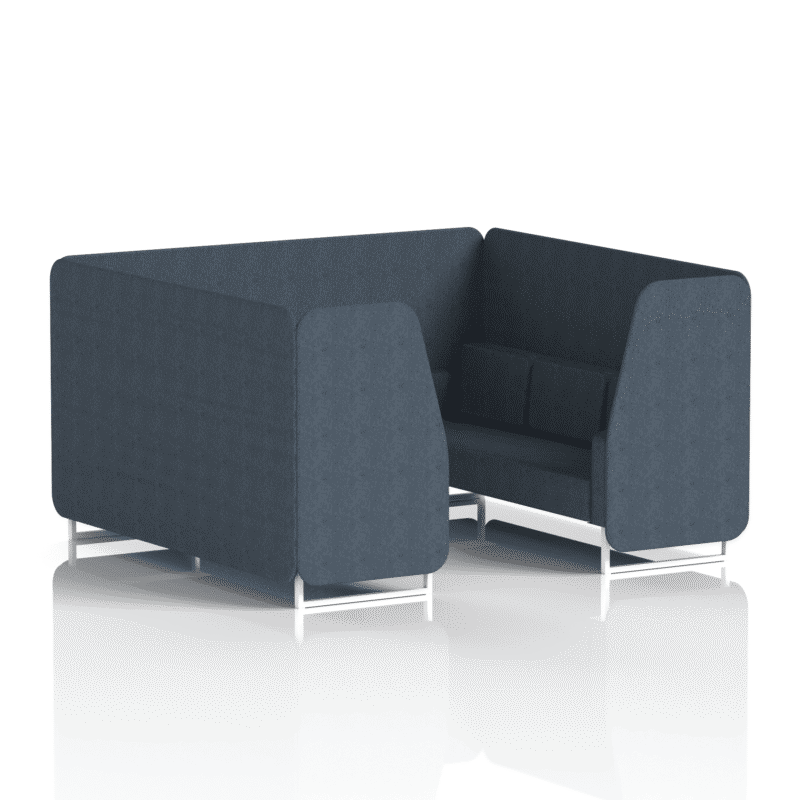 Brixworth Booth With White Legs in Single Tone - Image 63