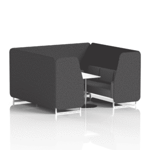 Brixworth Booth With White Legs And White Table In Two Tone - Image 67