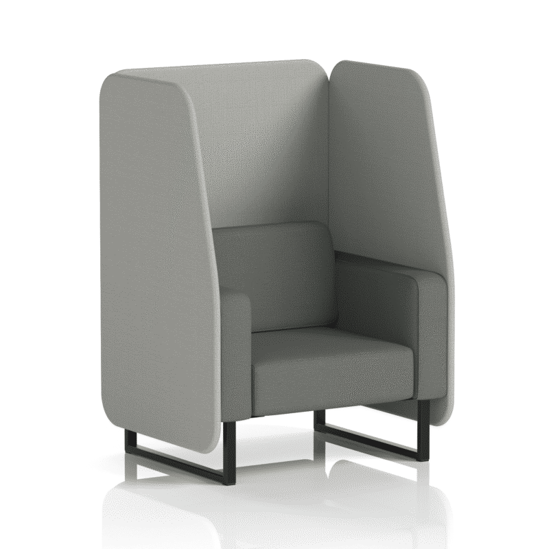 Brixworth Open Booth With Black Legs in Two Tone - Image 29