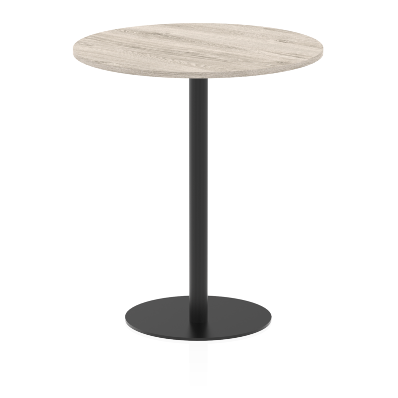 Italia Round Poseur Table Black Leg - Image 36
