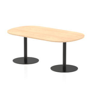 Italia Boardroom Table Black Leg - Image 4